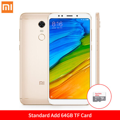 

Глобальная Версия Xiaomi Redmi 5 Plus 4GB 64Gb смартфон 5.99 " полноэкранный Snapdragon 625 Octa Core 12MP камера Мягкие тона селф