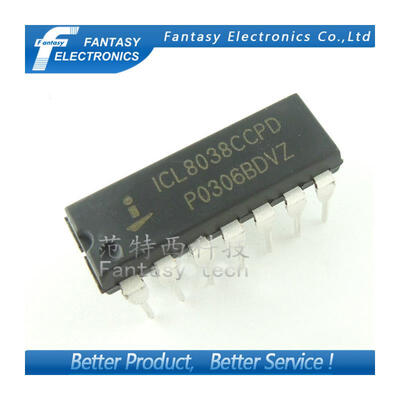 

10PCS ICL8038CCPD DIP14 ICL8038 DIP Precision Waveform GeneratorVoltage Controlled Oscillator new&original IC free shipping