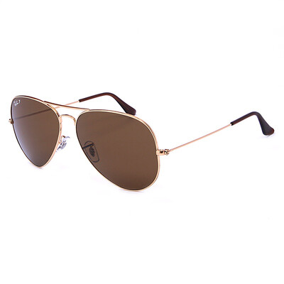 

RayBan солнцезащитные очки RayBan очки импортированные итальянские мужчины и женщины моды золото кадр юрты мужчины и женщины поляризованных солнцезащитных очков RB3025 001/57 58мм