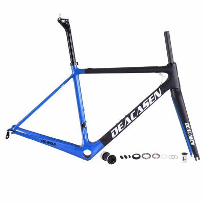 

2018 New Deacasen Super Light Carbon Fiber Road Frame Di2 Racing Bike Carbon Road FrameForkSeatpostHeadset Carbon Road Bike