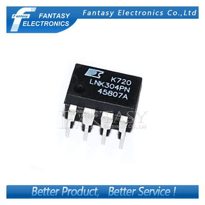

100PCS LNK304PN DIP8 LNK304P DIP LNK304 new and original IC free shipping
