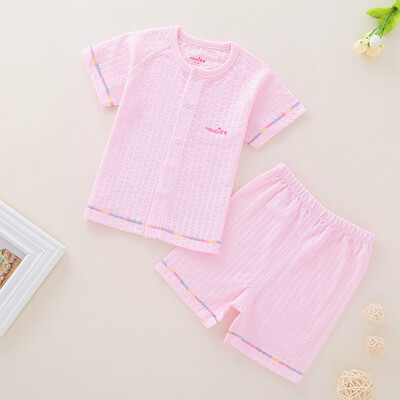 

Baby Clothes Summer Short Sleeve Boy Clothing Cotton Baby Girl Clothes Cool Soft Outfit Suit Infant T-shirt Pants Sets Pajamas
