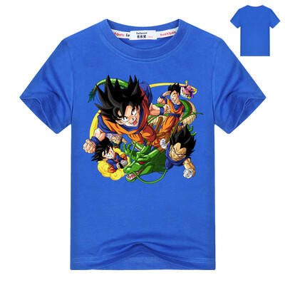 

Новые милые дети Goku 3D футболка DBZ t рубашки Мальчики Повседневные тройники Аниме Dragon Ball Z Super Saiyan t рубашки Harajuku