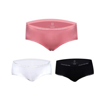 

Crab Secret Ladies Panties 3 Pieces Panties Womens Modal Triangle Panties Lightweight Breathable Underwear Platinum Black Platinum White Platinum Powder m