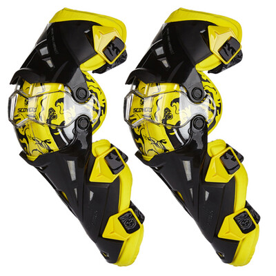 

Saiyu SCOYCO Мотоцикл Knopsads K12 Yellow Размер