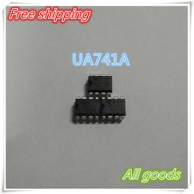 

10PCS UA741CN LM741 op amp compensation type DIP-8