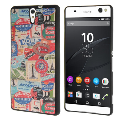 

MOONCASE ЧЕХОЛ ДЛЯ Sony Xperia C5 [Personality Patterns] Flexible Soft Silicone Gel TPU Skin Protective /a16