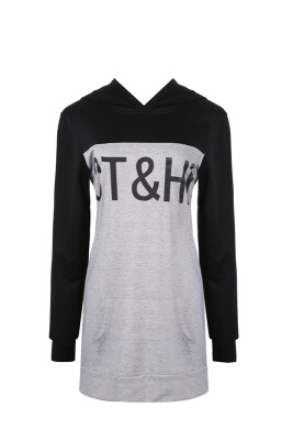 

CT&HF Fashion Hoodie Women Cotton Casual Loose Hooded Autumn & Winter Women Sweatshirts