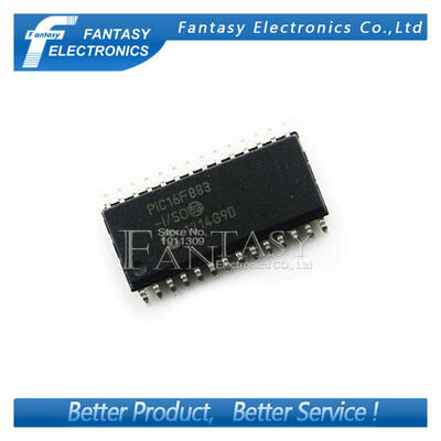 

5PCS PIC16F883-ISO SOP28 PIC16F883-I SOP PIC16F883 SMD new&original IC free shipping