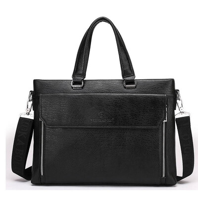 

Mens business laptop bag briefcase cartable cuir homme mens leather briefcase shoulder bag mens handbag B-fdk2169