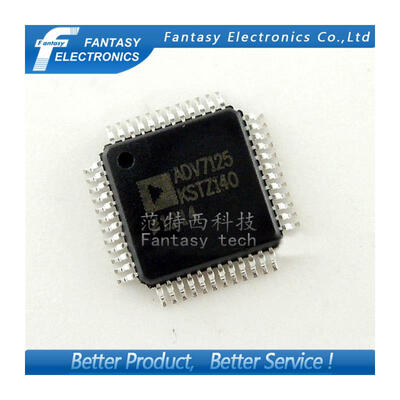 

2PCS ADV7125KSTZ140 QFP48 ADV7125 QFP CMOS 330 MHz Triple 8-Bit High Speed Video DAC new and original free shipping