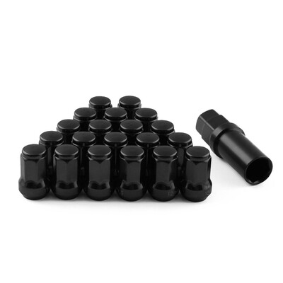

Ryanstar Racing Universal 12X1.25 / 12X 1.5 20PCS Алюминиевые диски Acorn Style блокируют гайки с запирающим ключом