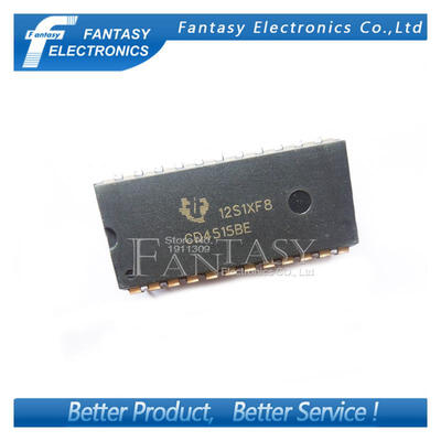 

5PCS CD4515BE DIP24 CD4515 DIP new&original IC free shipping