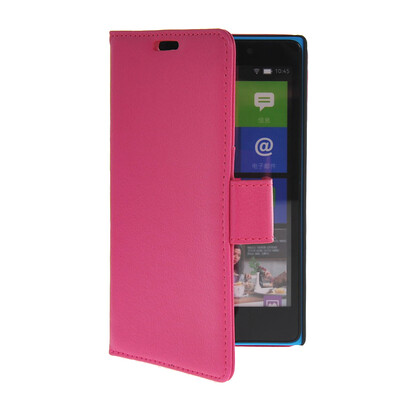 

MOONCASE High quality Leather Side Flip Wallet Card Holder Pouch with Kickstand Shell Back Case Cover for Nokia  White