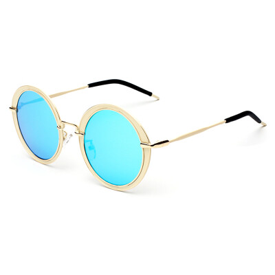 

FEIDU Brand Designer Metal Oval Sunglasses Women Vintage steampunk Sun Glasses For Women Coating Oculos De Sol Feminino Gafas