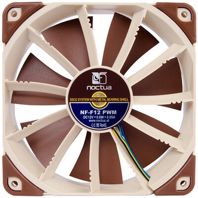 

Сова (Noctua) NF-F12 PWM 12см вентилятор (интеллектуальные температуры / вентилятор охлаждения 4-контактный / U12S вентилятор)