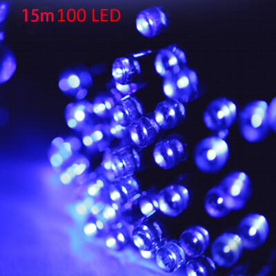 

VCT - SIC056 Christmas Props 15m 100 LEDs Solar String Light Xmas Tree Decors Festival Supplies