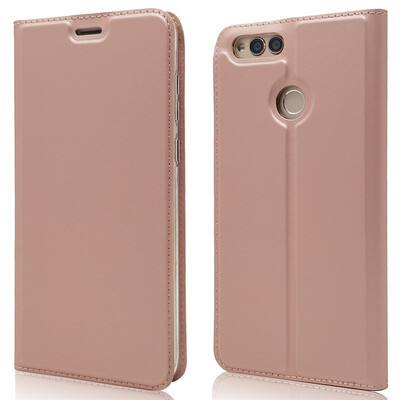 

Роскошный чехол Кошелек для HUAWEI Honor 7X Высококачественная кожа PU Обложка Kickstand Anti-shock Полная защита