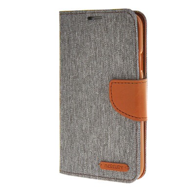 

MOONCASE Galaxy S5 , Leather Flip Wallet Card Holder Pouch Stand Back ЧЕХОЛ ДЛЯ Samsung Galaxy S5 Grey