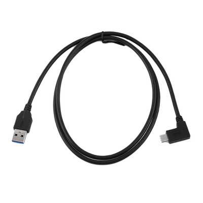 

90 градусов прямоугольного USB 3.1 Type C Мужчина USB-С набрать Мужской кабель для передачи данных 1 м