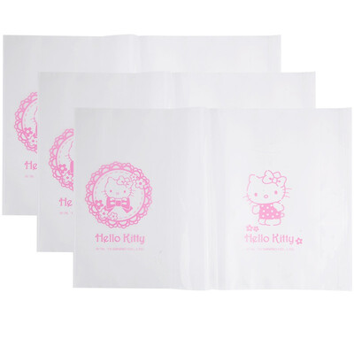 

GuangBo 6 packs A4 transparent book cover 3pcs bag school supplies Hello Kitty KT86137
