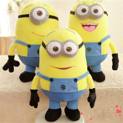 

NicerDicer Big Size 50CM 3D Minions Despicable ME 2 Movie & TV Plush Baby Toy 20Inch Minion Toys & Hobbies 96415-96417