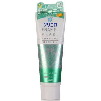 

Lion Lion enzyme whitening toothpaste 130g fresh fruit mint new&old packaging random delivery Japanese original import