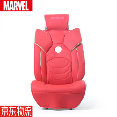 

Marvel car seat four seasons universal car seat cushion leather car seat car seat cushion cover PU genuine Marvel cool iron man