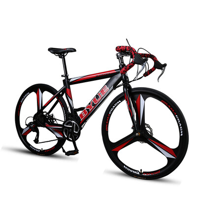 

BYUEBIKE bends road race bicycle dual disc brake for men&women cycling
