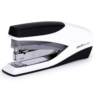 

Deli deli 12 labor-saving stapler desktop office student stapler color random 0367