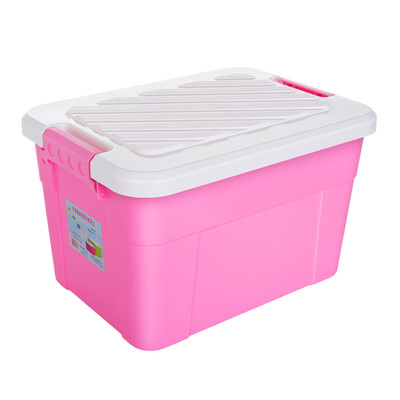 

Ai Laiya AILYA storage box plastic storage box large reinforced clothes toy storage box quilt car car glove box macaron powder Z1252 single 45L