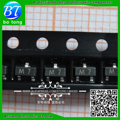 

100PCS SMD PNP Transistor 2SA812 A812 M7 Genuine original and Free shipping.