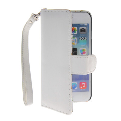 

MOONCASE Fashion Style Leather Side Flip Wallet Slot Pouch Stand Shell Back ЧЕХОЛ ДЛЯ Apple iPhone 6 ( 4.7 inch ) White