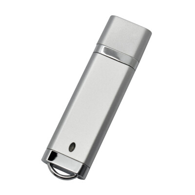 

Fillinlight Silver Rectangle Lighter Shape USB Flash Drive USB 20 Pen Drive for Data Storage