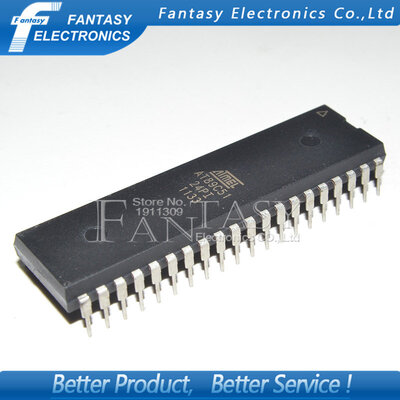 

10PCS AT89C51-24PI DIP40 AT89C51-24 DIP new&original IC free shipping