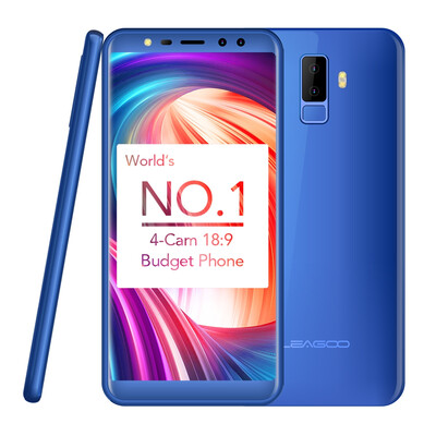

LEAGOO M9 3G Phablet 55 inch Android 70 MTK6580A Quad Core 13GHz 2GB RAM 16GB ROM Quad Cameras Fingerprint Scanner