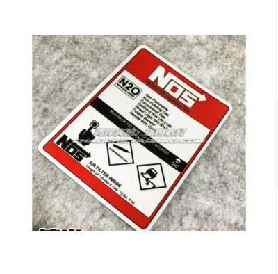 

High quality For Nos N2o Reflective car sticker and decals cool modified accessories