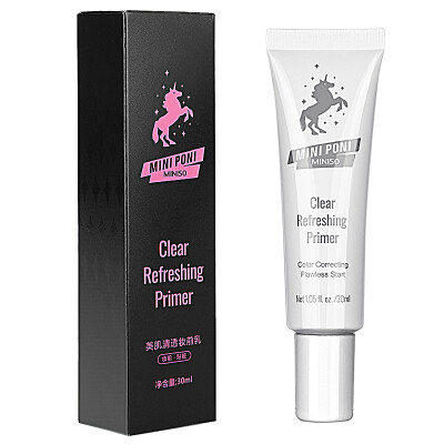 

MINISO Skin Cleansing Milk 30ml 01 Porcelain White Insulating Undercover Holes Improves Nude Makeup Primer