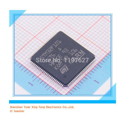 

5PCSLOT STM32F101VGT6 QFP ARM Flash Original IC electronics