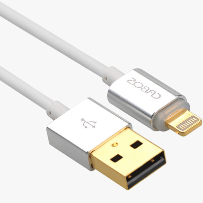 

Ferguson (cabos) F07705 Телефон для передачи данных Apple iPhone5 iPhone5s зарядный кабель iPhone6plus / iPhone6s iPadPro зарядное устройство 1M серебристый