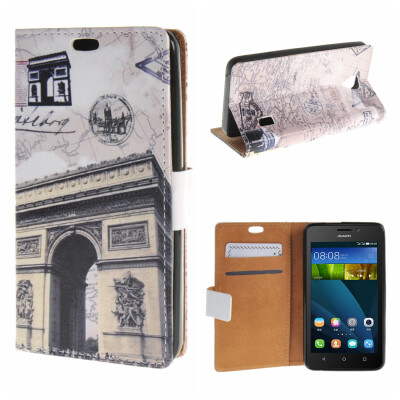 

MOONCASE Huawei Ascend Y635 ЧЕХОЛ ДЛЯ Flip Wallet Card Slot Stand Leather Folio Pouch /a11