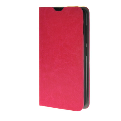 

MOONCASE Leather Wallet Flip Card Slot Pouch with Kickstand Shell Back Case Cover for Huawei Ascend Y520 Hot pink