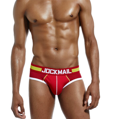 

JOCKMAIL Mens Underwear Mens Triangle Briefs Mesh Vents Athletic Fitness