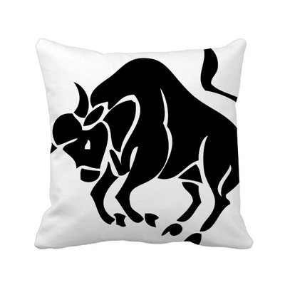 

Constellation Taurus Zodiac Sign Square Throw Pillow Insert Cushion Cover Home Sofa Decor Gift
