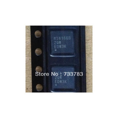 

5pcslot RT8166BZQW RT8166B Dual Single-Phase PWM Controller for CPU&GPU Core Power Supply