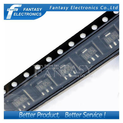 

50PCS 78L05 SOT89 SOT SMD Triode new and original free shipping