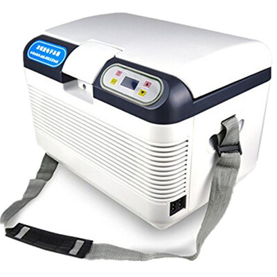 

HCOOL 12L Home Холодильник 220V / 12V Электрический автомобиль Холодильник Портативный цифровой таймер Контроль Постоянная темпера