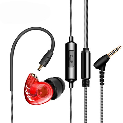 

DM300 Наушники-вкладыши Сабвуфер Trend Music Phone Противоскользящие наушники Plug HIFI MP3 Noise Reduction Спортивные наушники