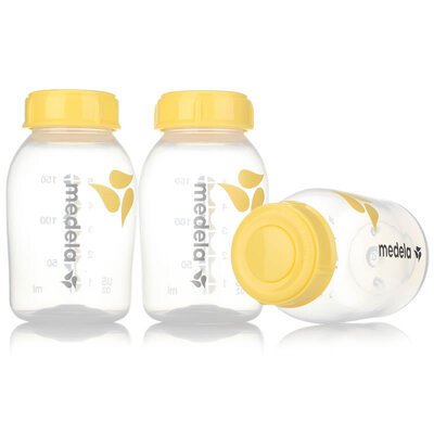 

Medela breast milk storage bottle 150ml 3 packs