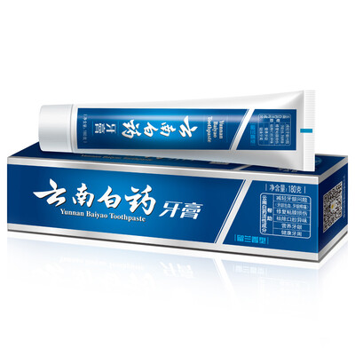 

Yunnanbaiyao зубной паста 180g × 3 (кудрявая мята)